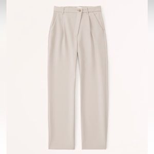 abercrombie & fitch white/cream trousers. 32 long/14 tall.